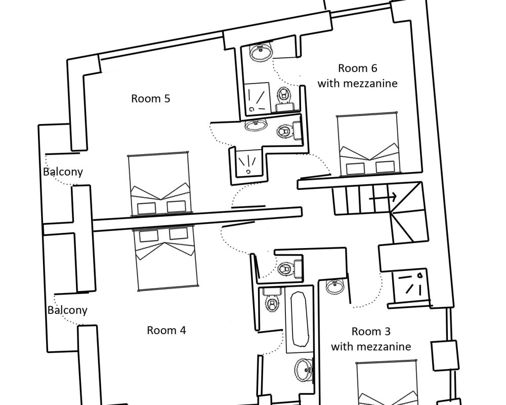 plan chalet Sterwen location chalets-paradiski