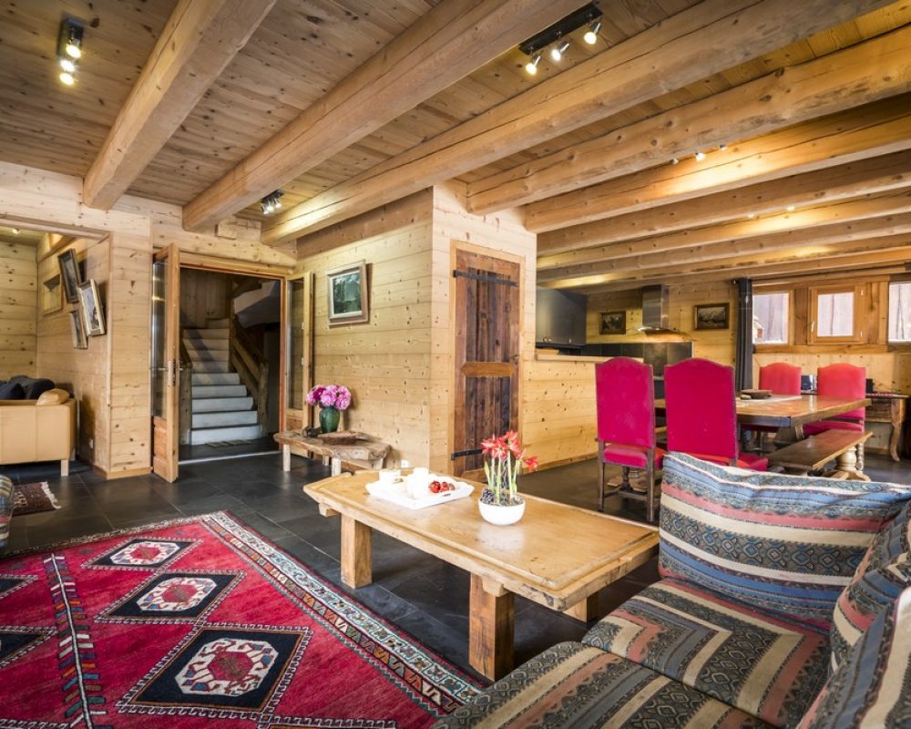 chalet Sterwen Paradiski les Arcs, le salon
